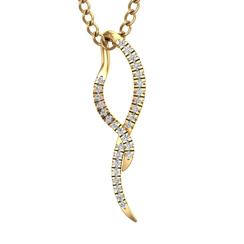 NL/004 - Diamond Twist Pendant