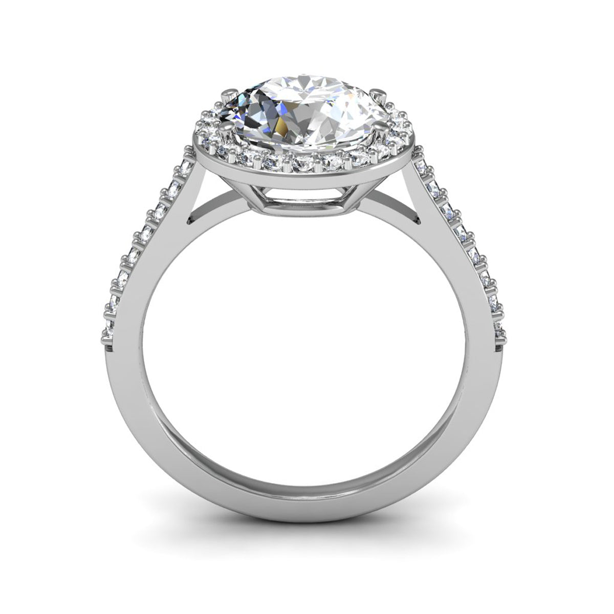 ER/006 - Halo Engagement Ring