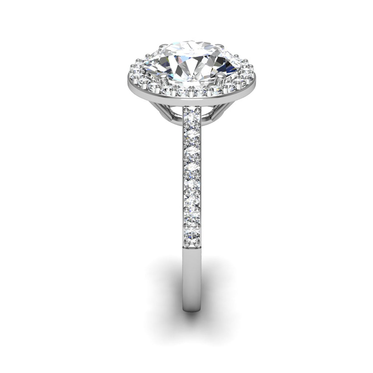 ER/006 - Halo Engagement Ring