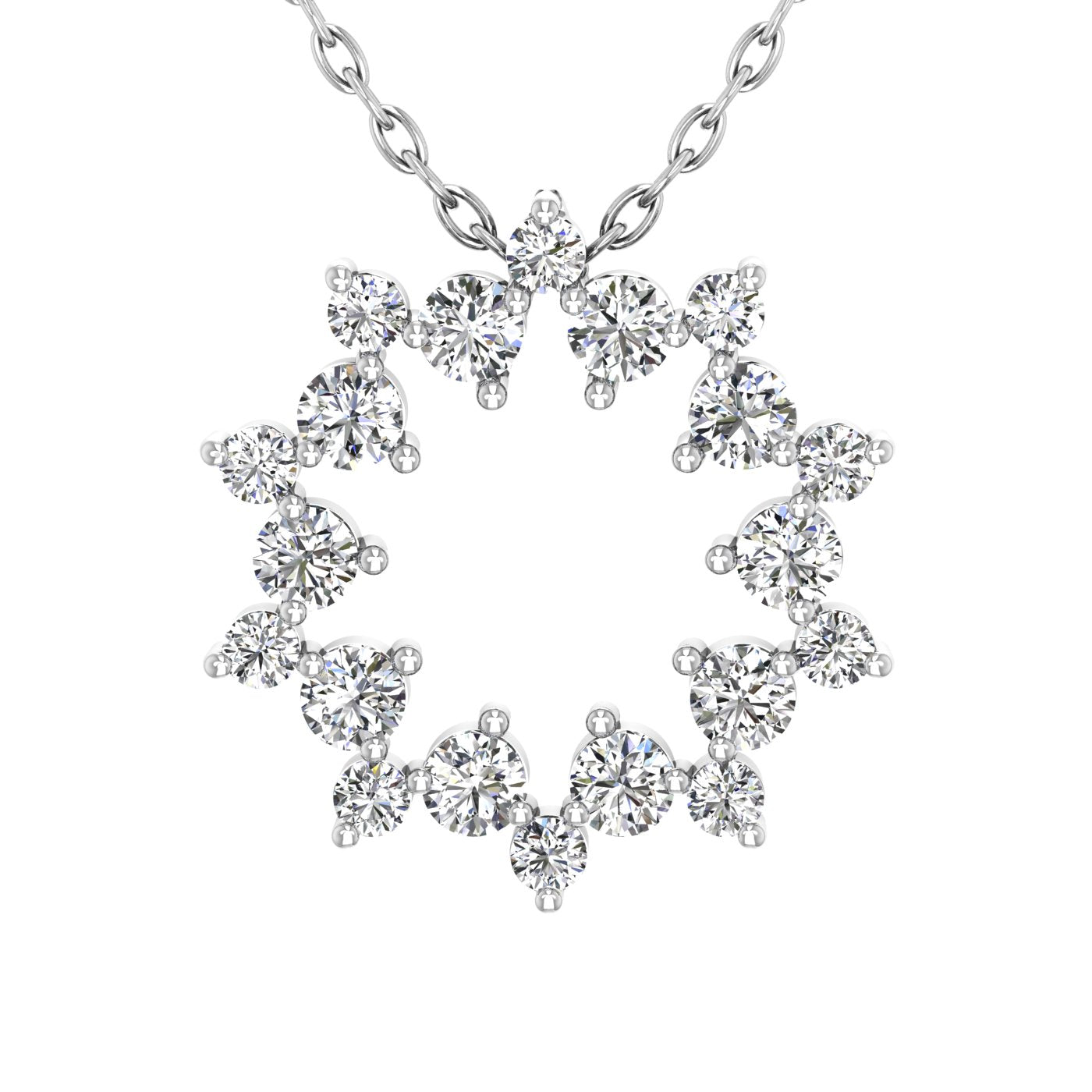 NL/002 - Round Brilliant Necklace