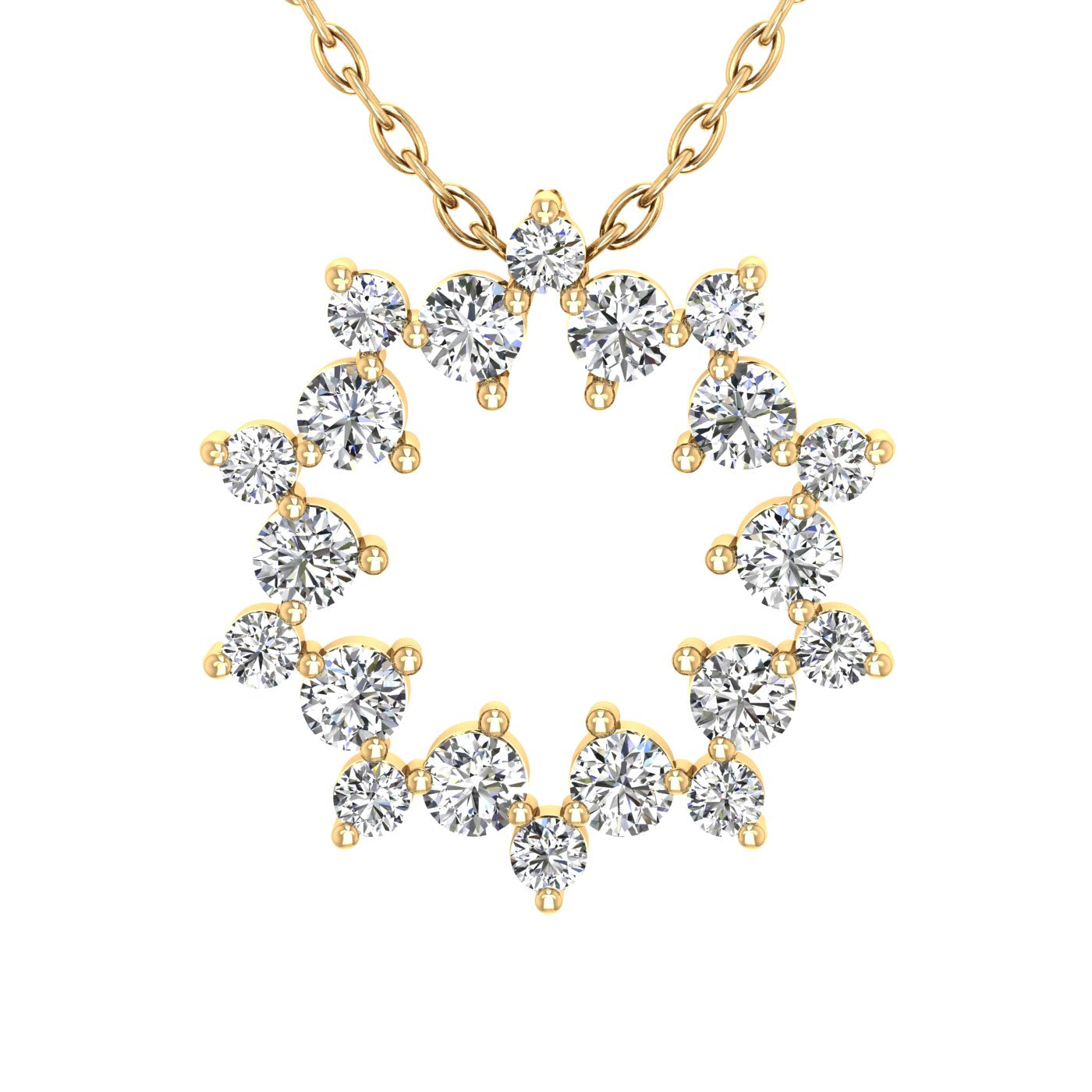 NL/002 - Round Brilliant Necklace