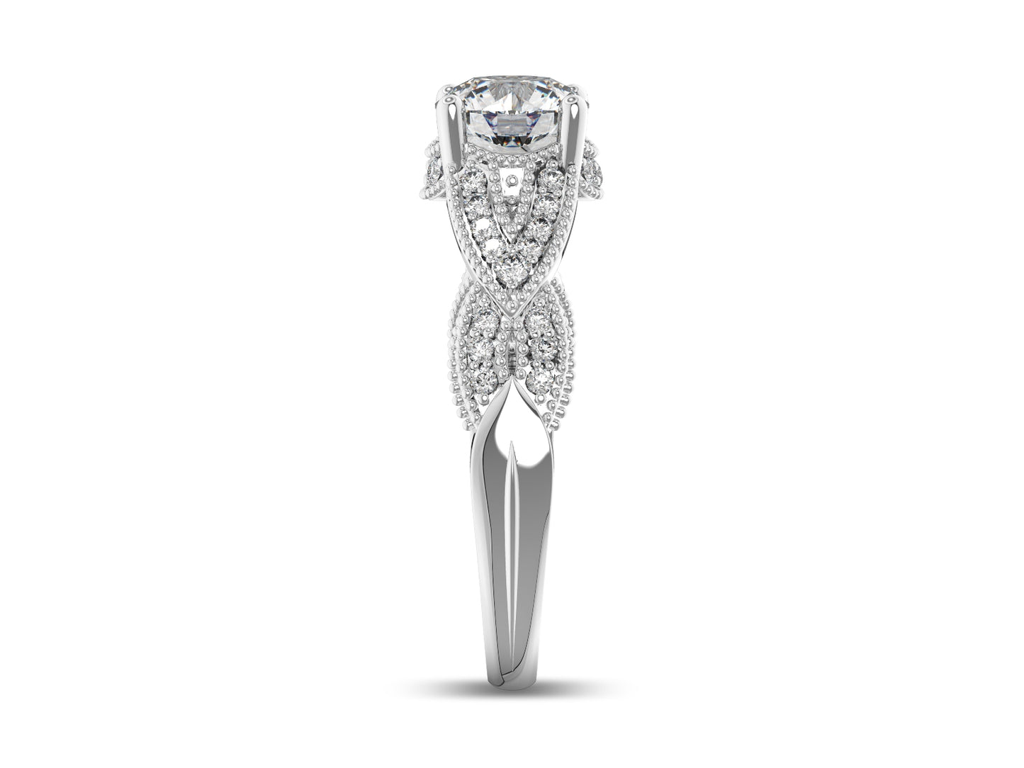Round Brilliant Engagement Ring