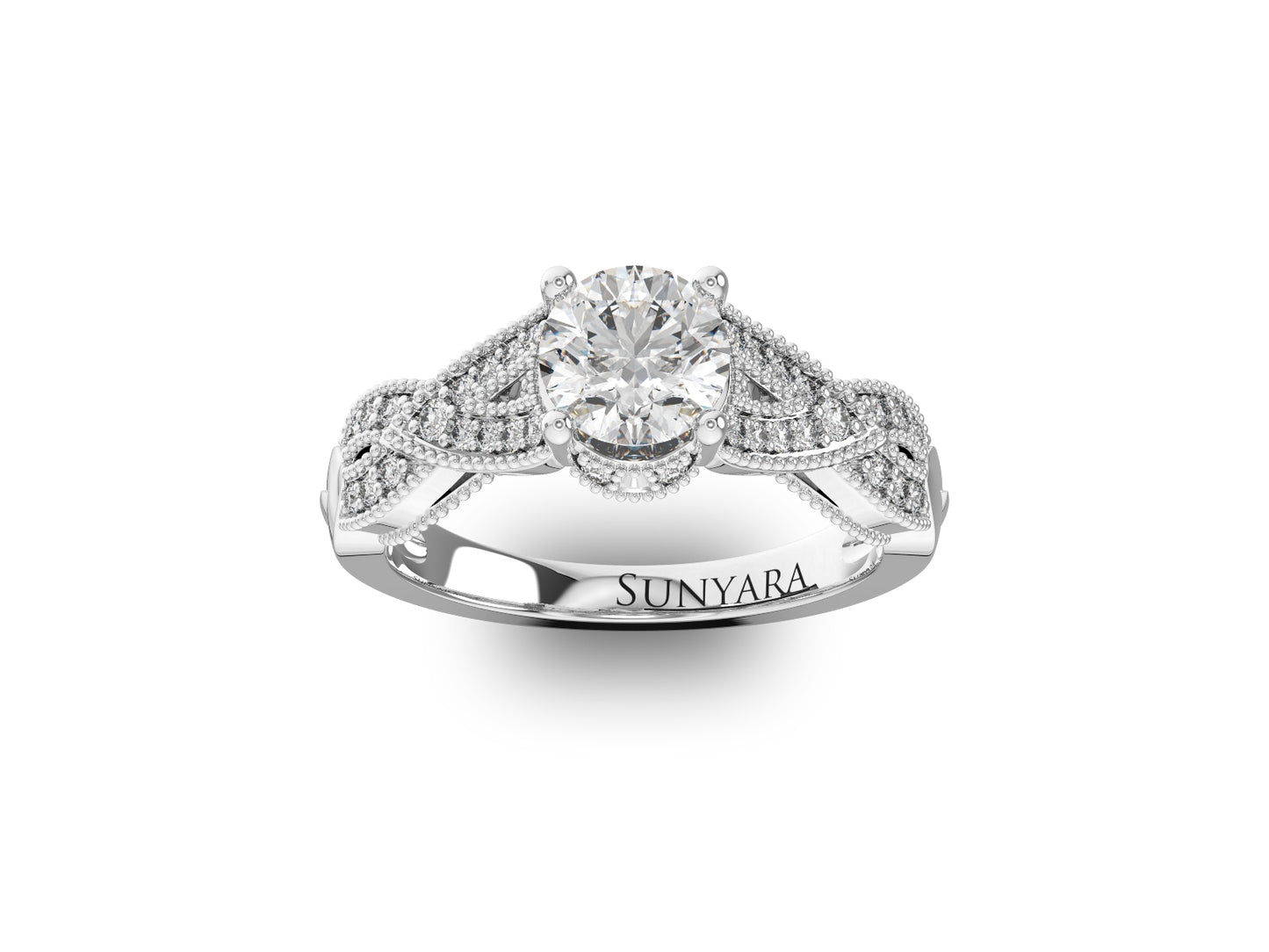Round Brilliant Engagement Ring