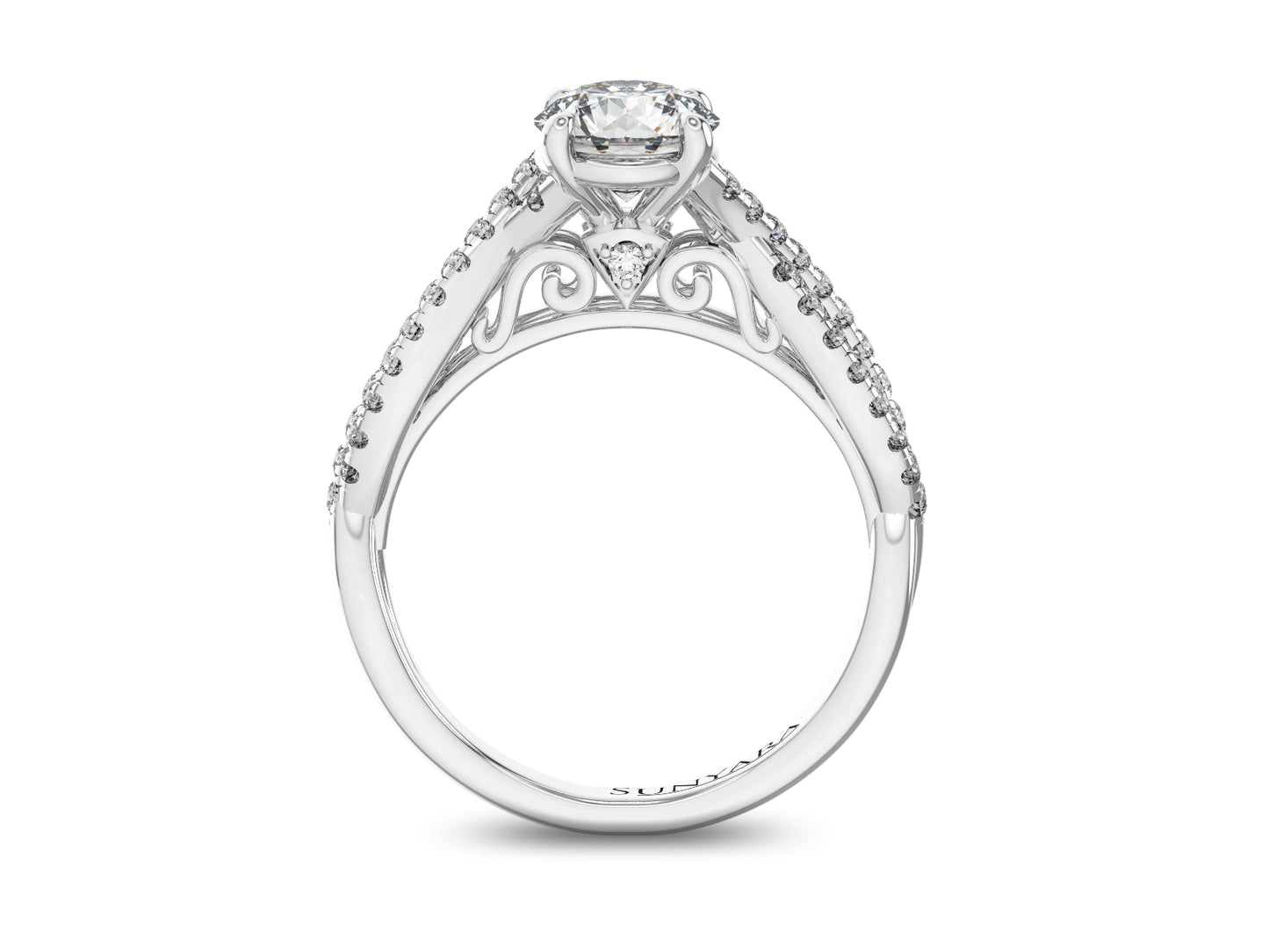 Round Brilliant Engagement Ring