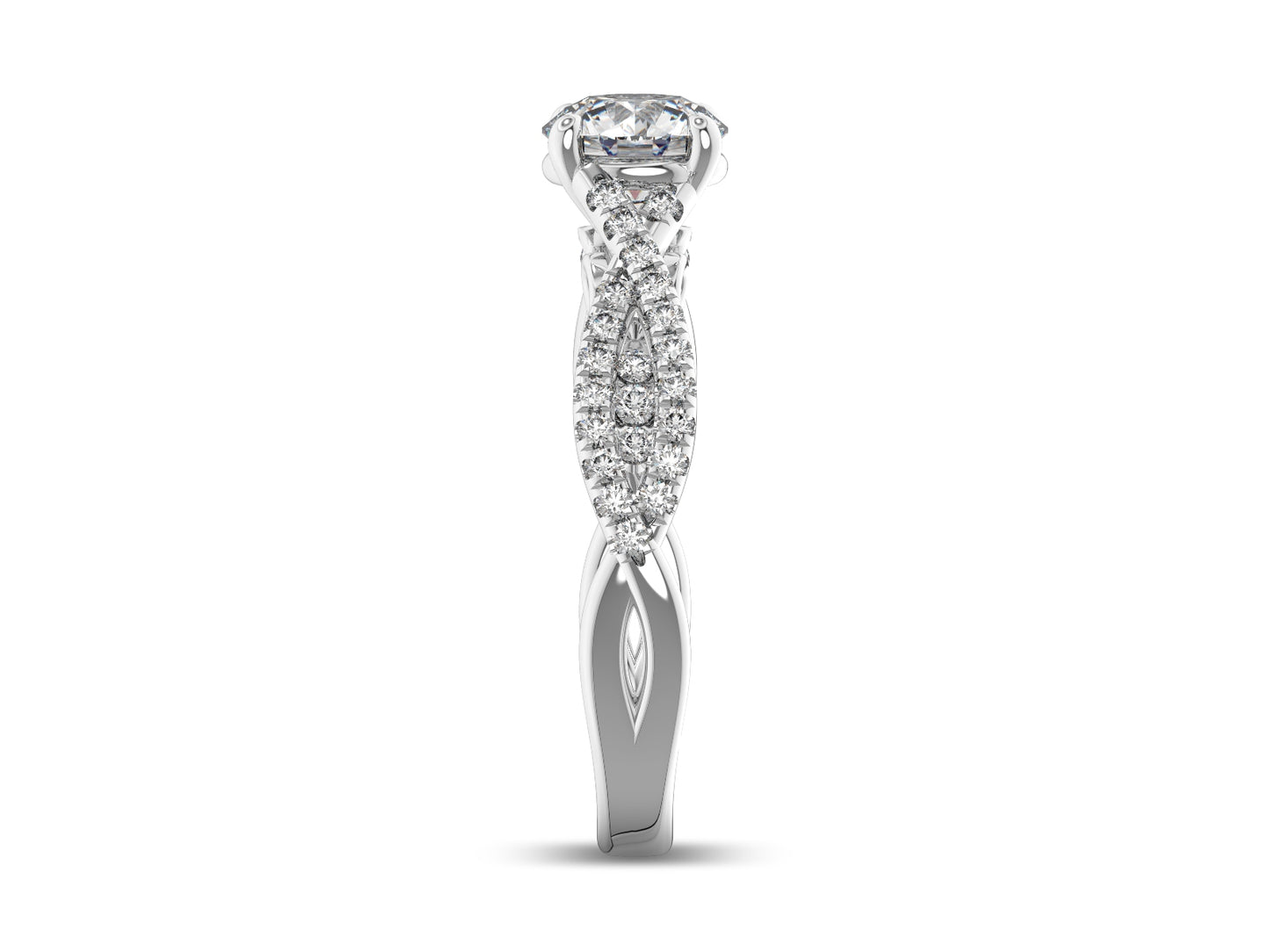 Round Brilliant Engagement Ring