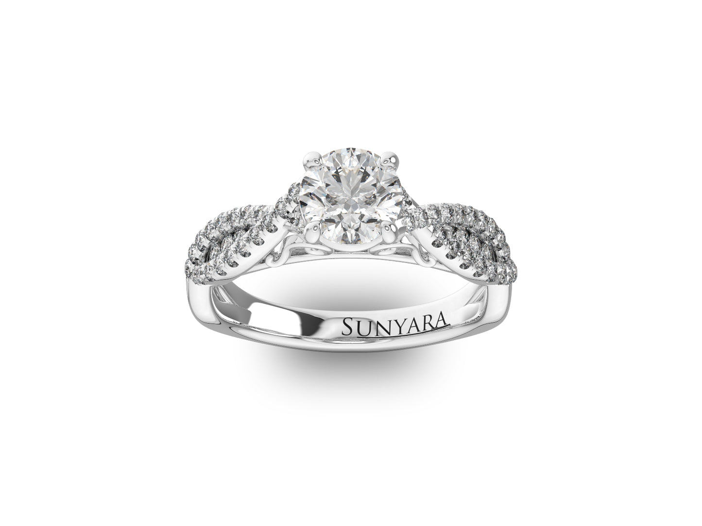 Round Brilliant Engagement Ring