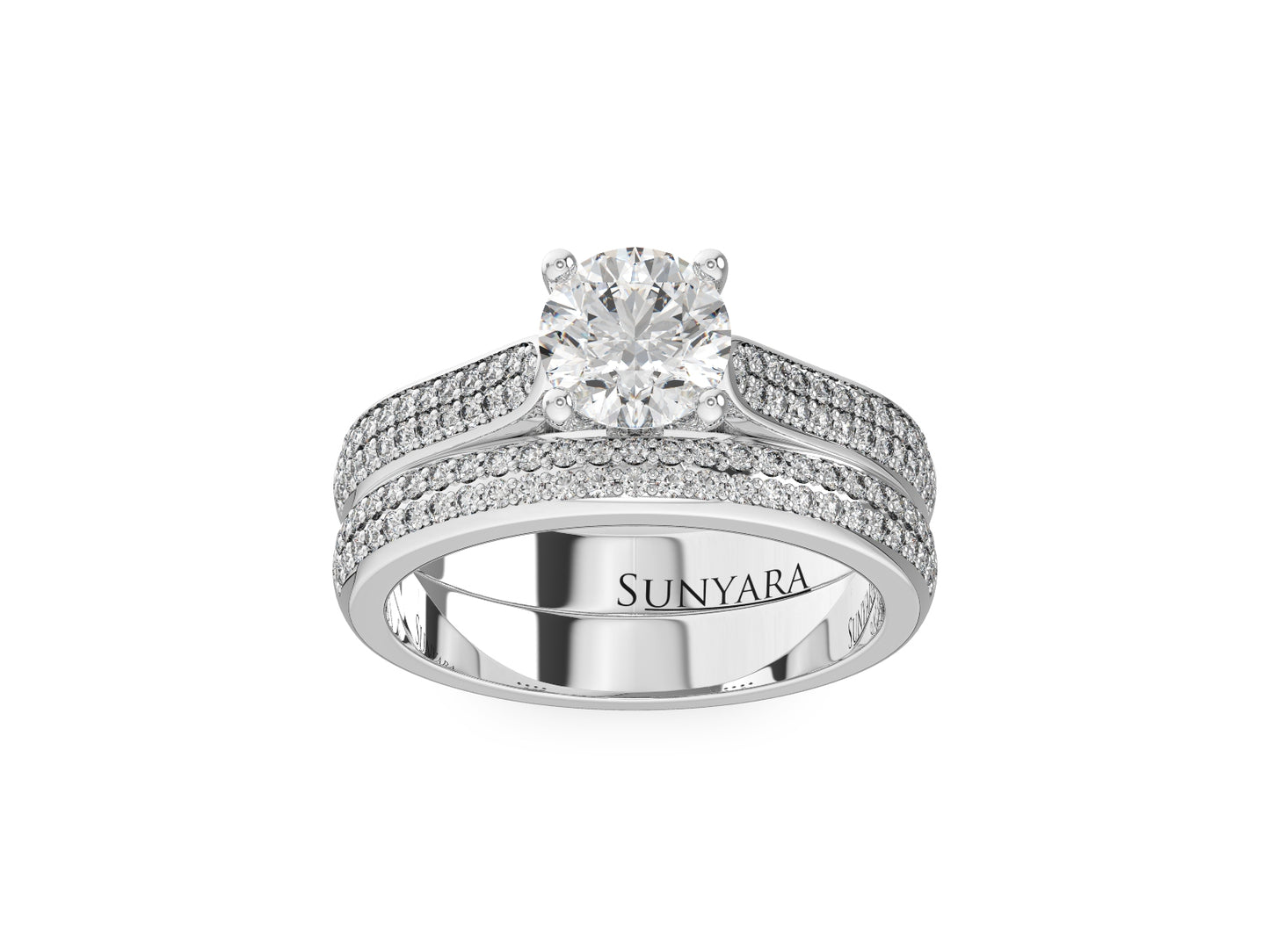 Round Brilliant Engagement Ring
