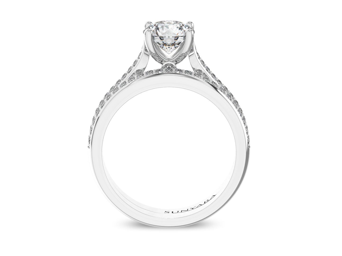 Round Brilliant Engagement Ring
