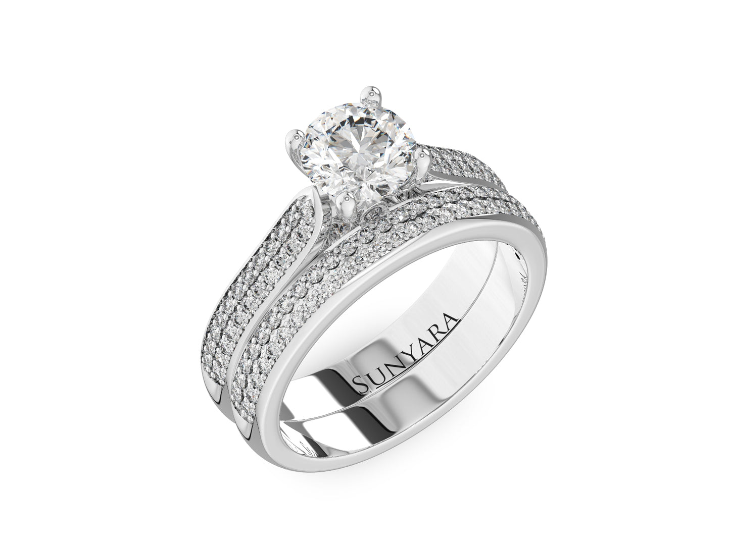 Round Brilliant Engagement Ring