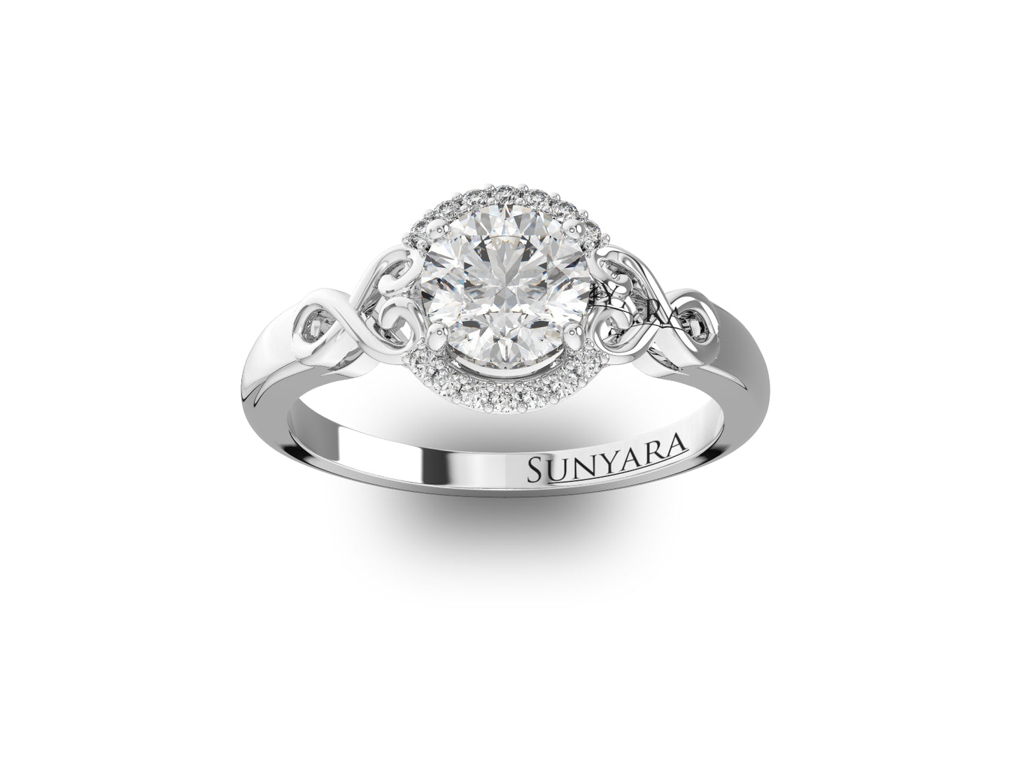 Round Brilliant Engagement Ring