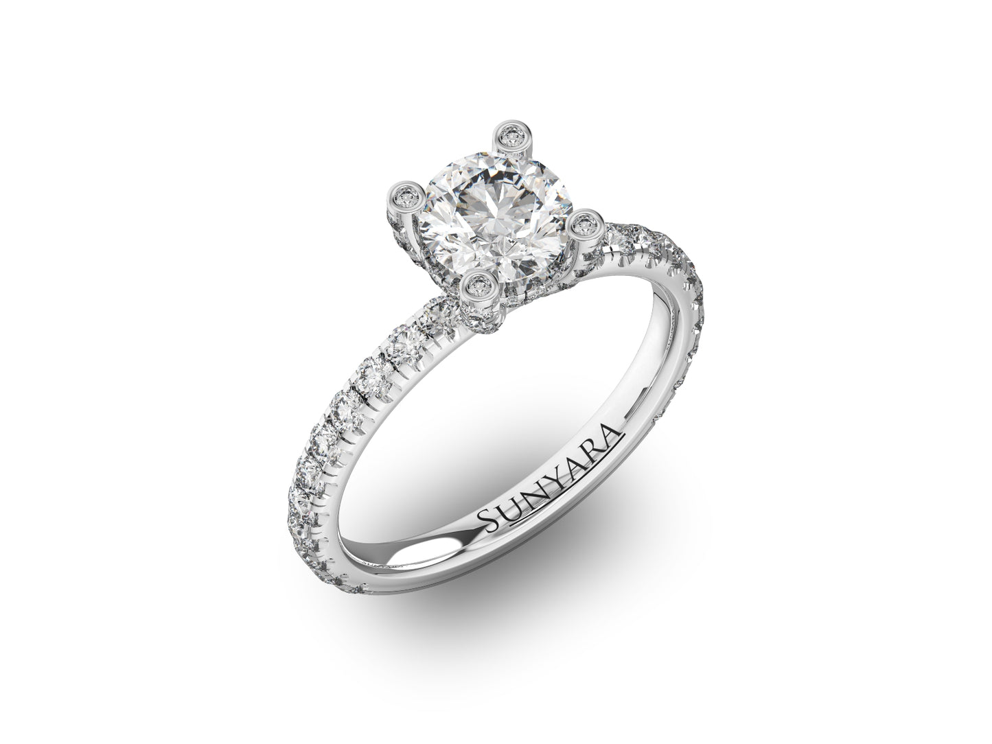 Round Brilliant Engagement Ring