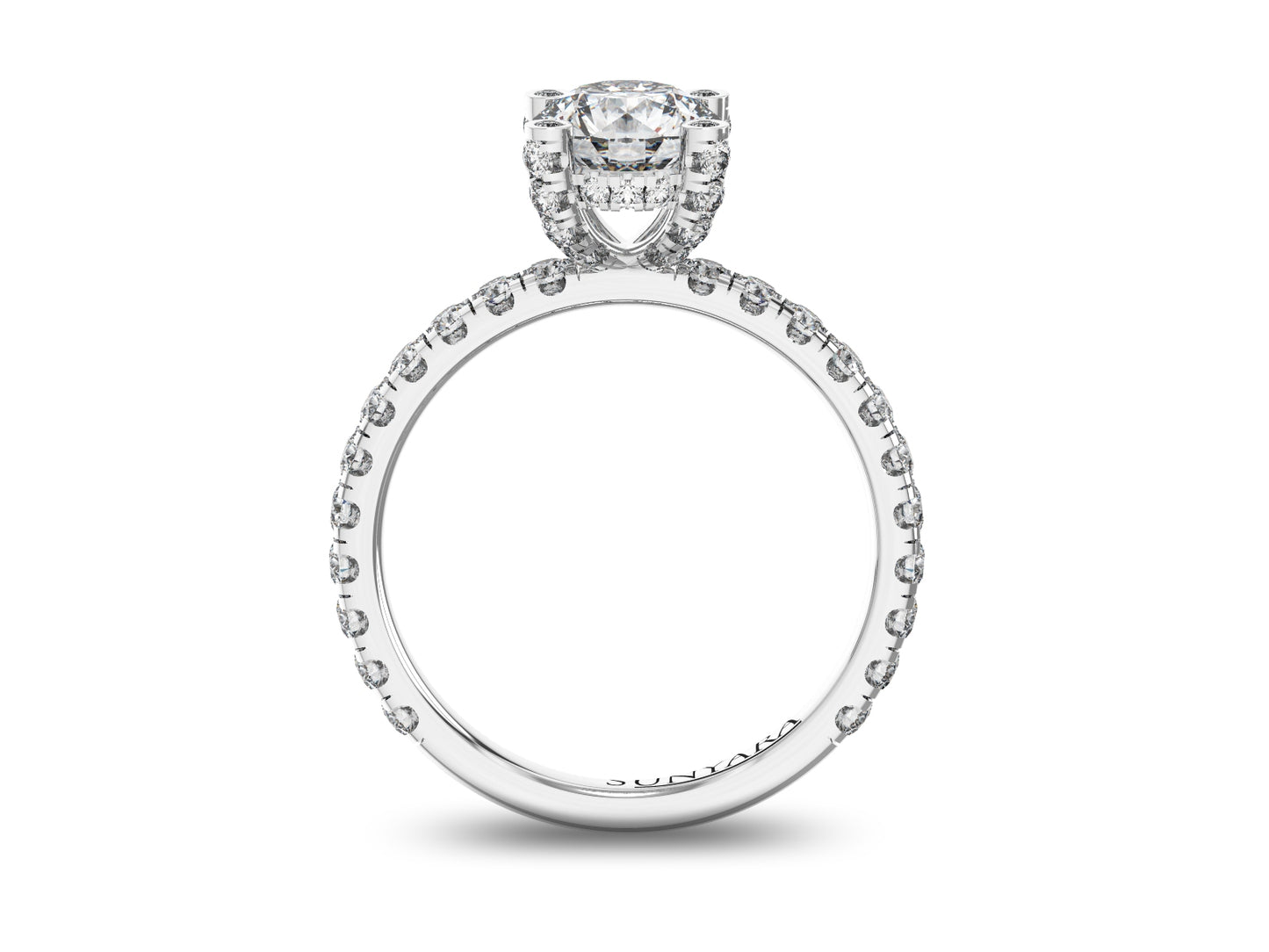 Round Brilliant Engagement Ring