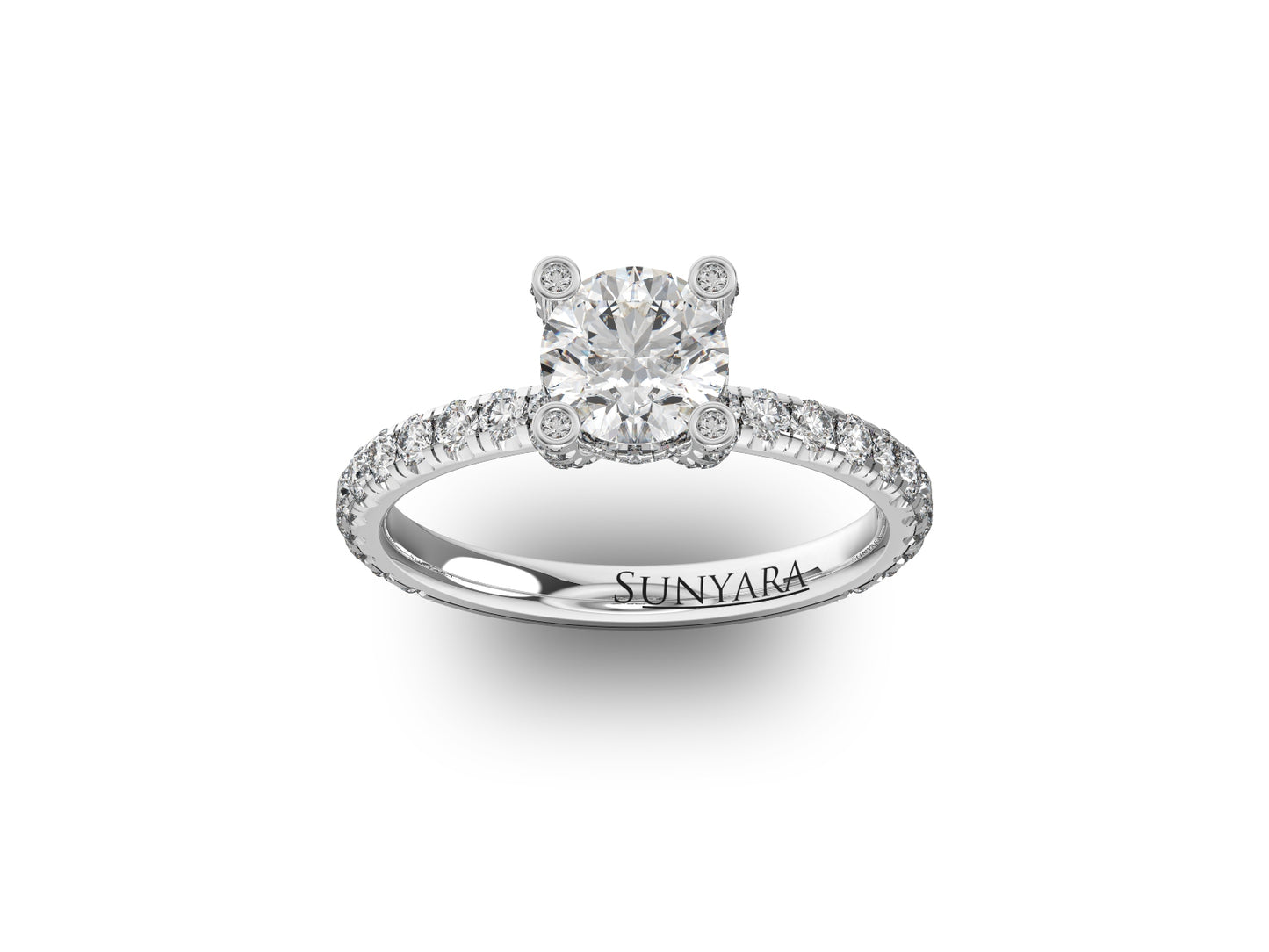 Round Brilliant Engagement Ring