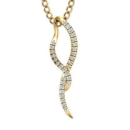 NL/004 - Diamond Twist Pendant