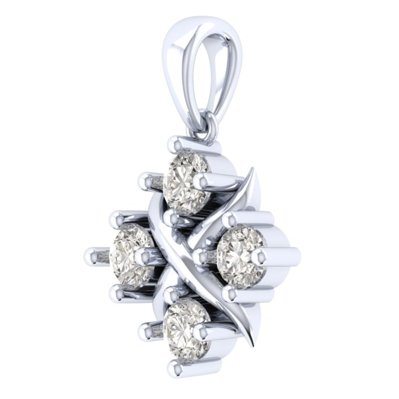 NL/003 - Diamond X Pendant