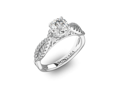Round Brilliant Engagement Ring