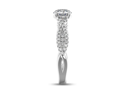 Round Brilliant Engagement Ring