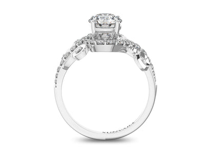 Round Brilliant Halo Engagement Ring