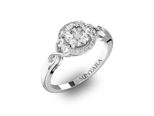 Round Brilliant Engagement Ring