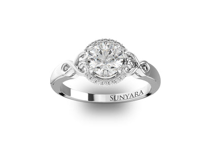 Round Brilliant Engagement Ring