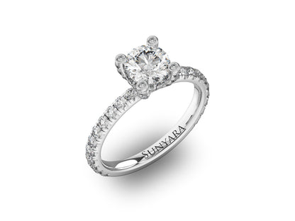 Round Brilliant Engagement Ring
