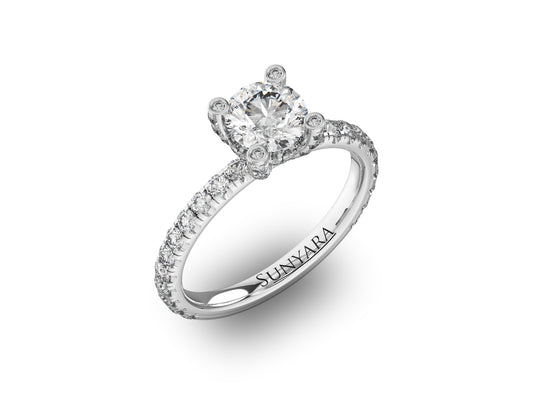 Round Brilliant Engagement Ring