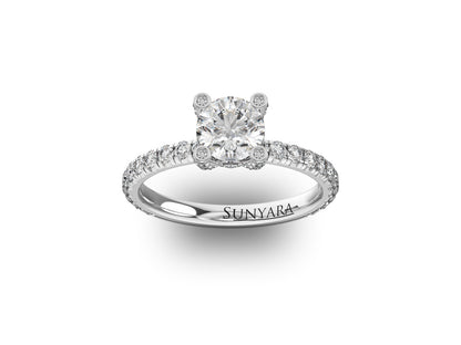 Round Brilliant Engagement Ring