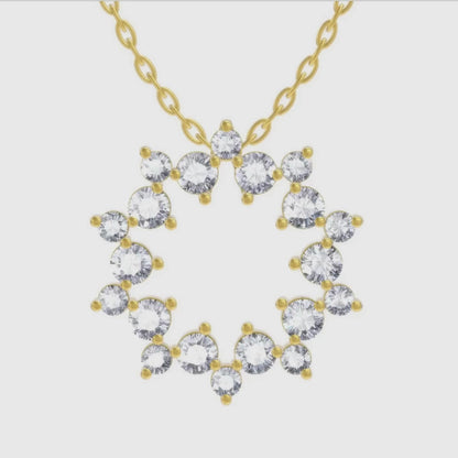 NL/002 -  Round Brilliant Necklace