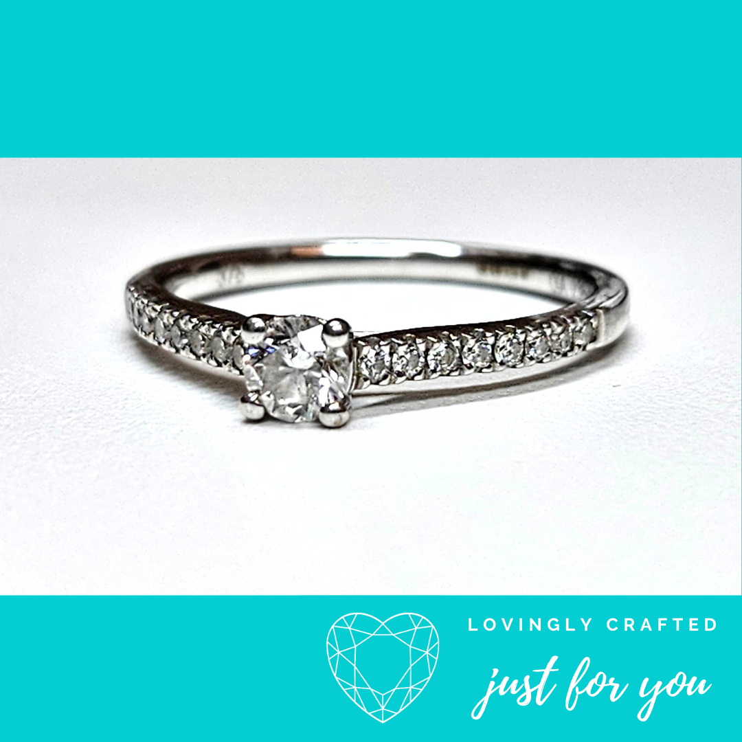 Sunyara 0.68ct Round Brilliant Diamond Ring